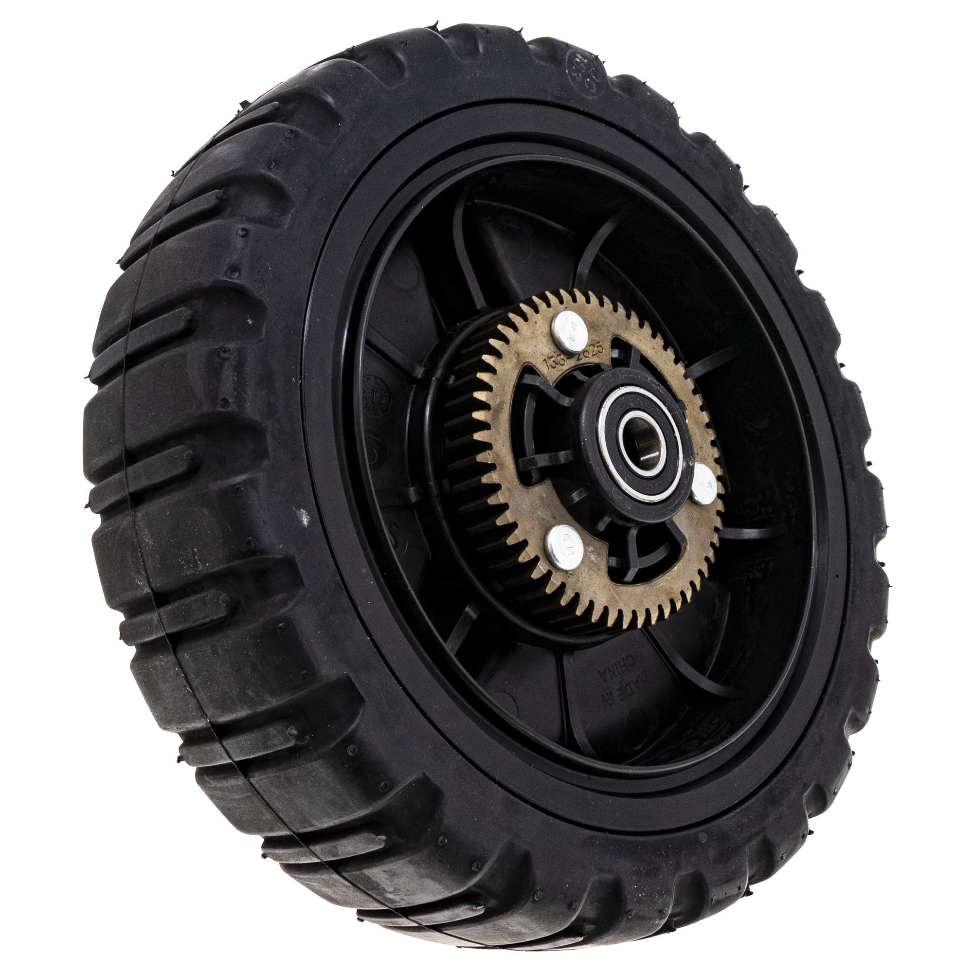 Amazon.com: Exmark 126-7758 Wheel with Gear ECS180GKA21000